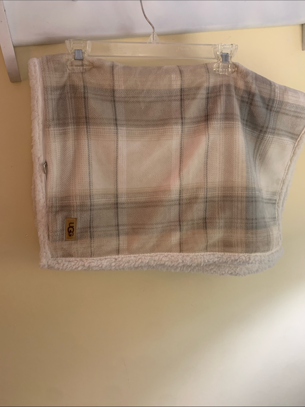 UGG Plaid pillow shams